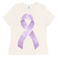 Bone testicular cancer ribbon fa element Ladies Tee - FaDigitalArtStudio