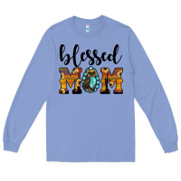Colony Blue blessed mom Long Sleeve Tee - JahusDesignShop