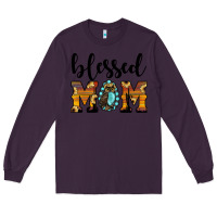 Plum blessed mom Long Sleeve Tee - JahusDesignShop