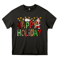 Asphalt happy holiday christmas Heavy Core Tee - FaDigitalArtStudio