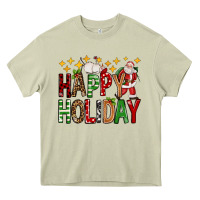 Mossy happy holiday christmas Heavy Core Tee - FaDigitalArtStudio