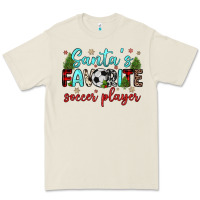 Santa S Favorite Soccer Player Premium Tee | Teevron