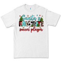 White santa s favorite soccer player Premium Tee - JahusDesignShop