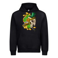 Black when you are dead inside but its st.patricks Urban Hoodie - FaDigitalArtStudio