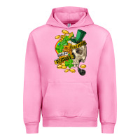 Fuchsia Pink when you are dead inside but its st.patricks Urban Hoodie - FaDigitalArtStudio