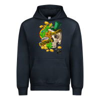 Navy when you are dead inside but its st.patricks Urban Hoodie - FaDigitalArtStudio