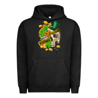 Pigment Black when you are dead inside but its st.patricks Urban Hoodie - FaDigitalArtStudio