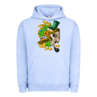 Pigment Grape Ice when you are dead inside but its st.patricks Urban Hoodie - FaDigitalArtStudio