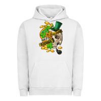 Pigment Lunar Rock when you are dead inside but its st.patricks Urban Hoodie - FaDigitalArtStudio