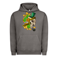 Pigment Tornado when you are dead inside but its st.patricks Urban Hoodie - FaDigitalArtStudio
