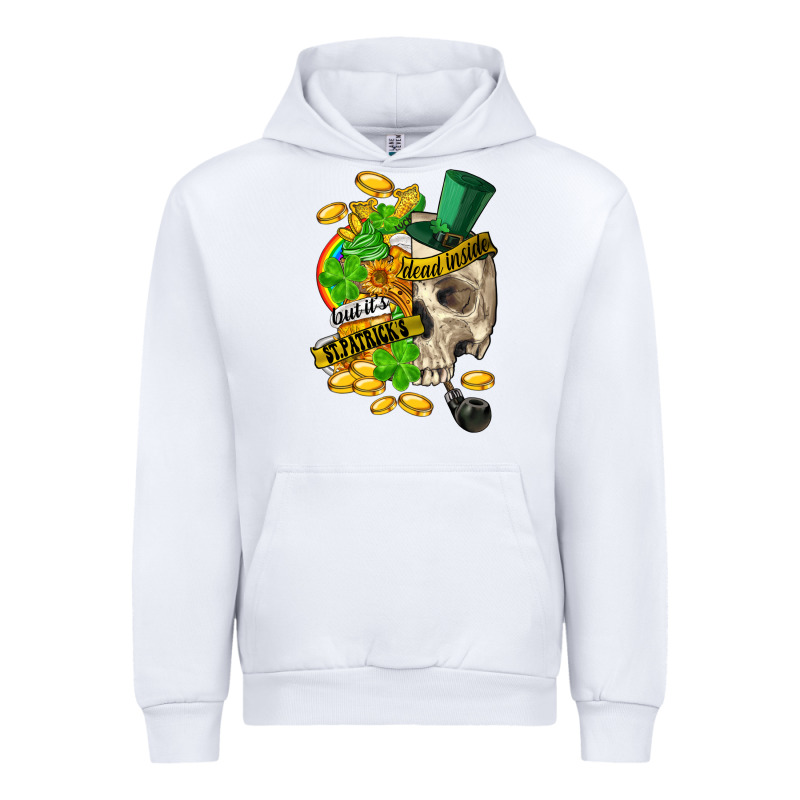 When You Are Dead Inside But Its St.patricks Urban Hoodie by FaDigitalArtStudio | Teevron