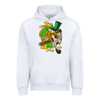 White when you are dead inside but its st.patricks Urban Hoodie - FaDigitalArtStudio