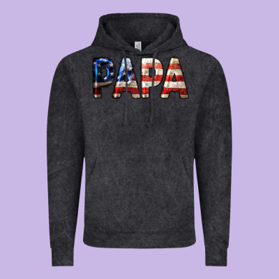 American Papa Vintage Hoodie Designed By Lillyallendesigns