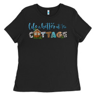 Black life is better at the cottage Ladies Tee - HRA Design Shop