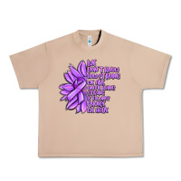 Burro purple pancreatic cancer sunflower and cancer ribb Urban Heavy Tee - MaliasSmallBusiness