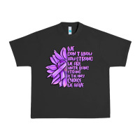 Pigment Black purple pancreatic cancer sunflower and cancer ribb Urban Heavy Tee - MaliasSmallBusiness