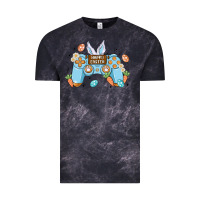 Cloud Black boy happy easter Vintage Tee - MaliasSmallBusiness