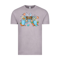 Vintage Zinc boy happy easter Vintage Tee - MaliasSmallBusiness