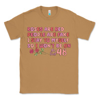 Toasted Coconut roses are red Classic Tee - MaliasSmallBusiness