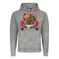 Cloud Rock Christmas truck Vintage Hoodie - BarkalooDesign