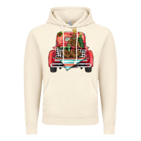 Vintage Artic Christmas truck Vintage Hoodie - BarkalooDesign