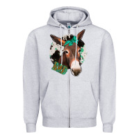 Heather Grey Donkey Bad Zipper Hoodie - Bettercallsaul