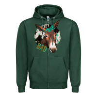 Sports Green Donkey Bad Zipper Hoodie - Bettercallsaul