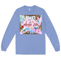 Colony Blue nurse life Long Sleeve Tee - MaliasSmallBusiness