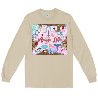 Mushroom nurse life Long Sleeve Tee - MaliasSmallBusiness