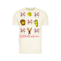 Vintage Arctic softball coquette bow Vintage Tee - JahusDesignShop