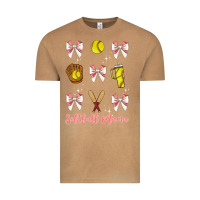 Vintage Camel softball coquette bow Vintage Tee - JahusDesignShop