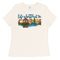 Bone life is better at the cabin Ladies Tee - HRA Design Shop