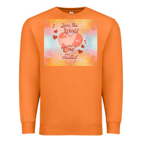 Carrot love the world like the one Premium Sweatshirt - TumblerDesignByShophia