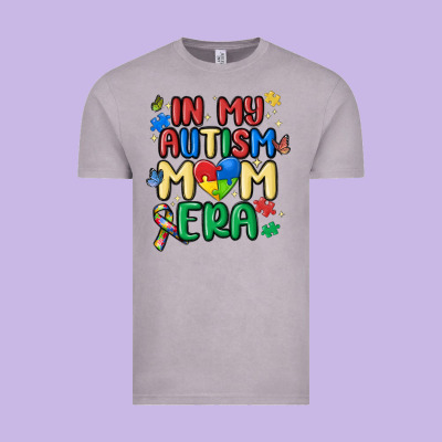 In My Autism Mom Era Vintage Tee Designed By Maliassmallbusiness