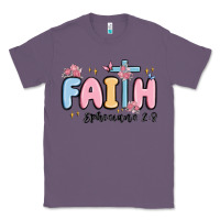 Lavender faith ephesians 2 8 Classic Tee - MaliasSmallBusiness