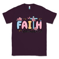 Plum faith ephesians 2 8 Classic Tee - MaliasSmallBusiness