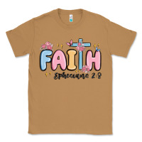 Toasted Coconut faith ephesians 2 8 Classic Tee - MaliasSmallBusiness
