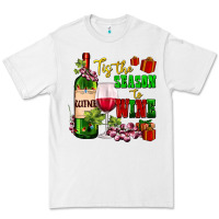 White tis the season to wine Premium Tee - AdoDesignShop
