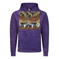 Cloud Purple cowhide leopard camouflage Vintage Hoodie - Jasminsmagicworld