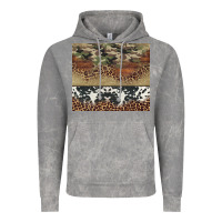 Cloud Rock cowhide leopard camouflage Vintage Hoodie - Jasminsmagicworld