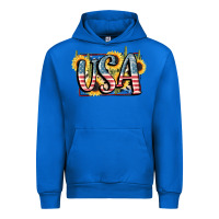 Cobalt USA 4th of July Urban Hoodie - FaDigitalArtStudio