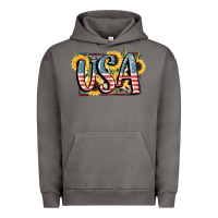 Pigment Tornado USA 4th of July Urban Hoodie - FaDigitalArtStudio