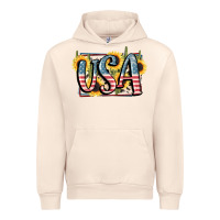 Sandshell USA 4th of July Urban Hoodie - FaDigitalArtStudio