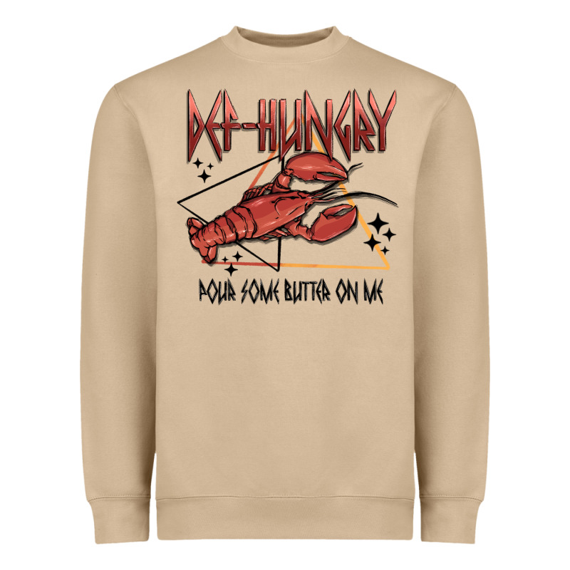 Def Hungry Pour Dome Butter On Me Heavyweight Sweatshirt by MaliasSmallBusiness | Teevron