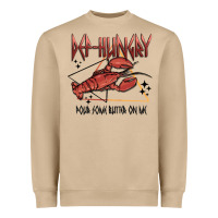Mushroom def hungry pour dome butter on me Heavyweight Sweatshirt - MaliasSmallBusiness