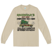 Mushroom christmas tree farm Long Sleeve Tee - MaliasSmallBusiness