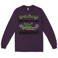 Plum christmas tree farm Long Sleeve Tee - MaliasSmallBusiness