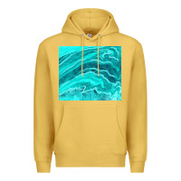 Antique Gold turquoise agate Premium Hoodie - TumblerDesignByShophia