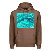 Chestnut turquoise agate Premium Hoodie - TumblerDesignByShophia