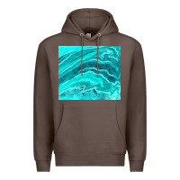 Coffee turquoise agate Premium Hoodie - TumblerDesignByShophia